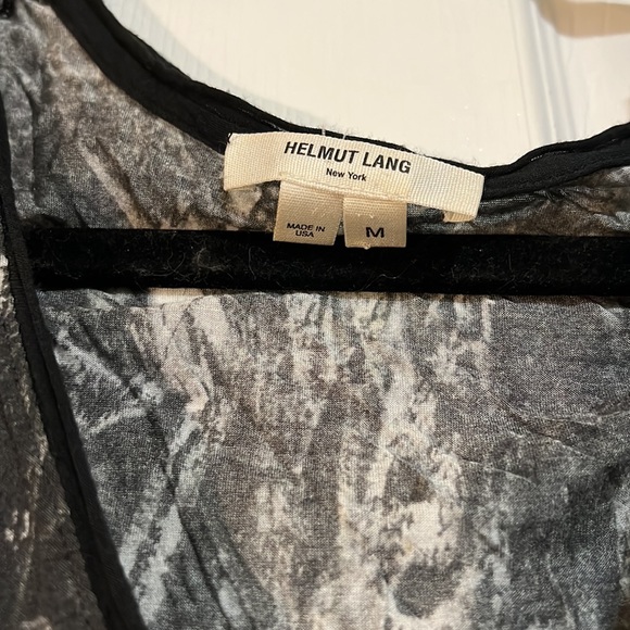 Helmut Lang Dark Matter Print Tank Top - Picture 3 of 6